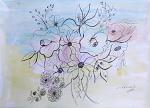  Air in bloom - Carla Colombo - Watercolor - 20 €